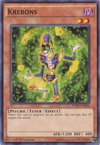 Krebons trading card from High-Speed Riders Krebons - High-Speed Riders YuGiOh trading card
