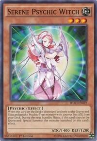 Serene Psychic Witch - High-Speed Riders (HSRD) #HSRD-EN049 - Common / Short Print YuGiOh Trading Card