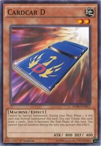 Cardcar D trading card from High-Speed Riders Cardcar D - High-Speed Riders YuGiOh trading card