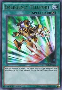 Emergency Teleport - High-Speed Riders YuGiOh trading card