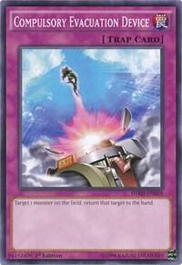 Compulsory Evacuation Device - High-Speed Riders YuGiOh trading card