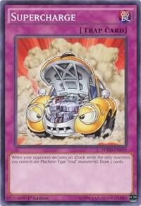 Supercharge - High-Speed Riders YuGiOh trading card