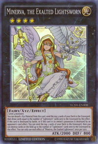 Minerva, the Exalted Lightsworn (Super Rare) - Yu-Gi-Oh! Championship Series Prize Cards (YCSW) #YCSW-EN008 - Super Rare YuGiOh Trading Card