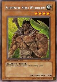 Elemental HERO Wildheart - Elemental Hero Collection 2 (EHC2) #EHC2-EN003 - Secret Rare YuGiOh Trading Card