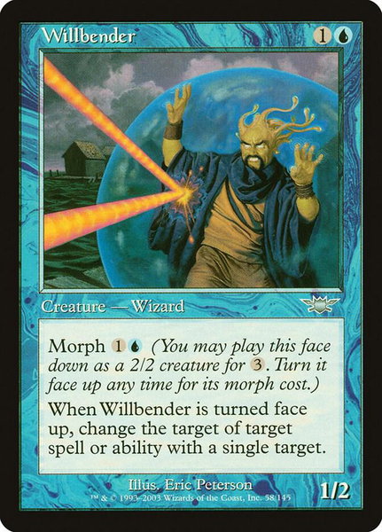 Willbender trading card from Legions Willbender - Legions Magic: The Gathering trading card