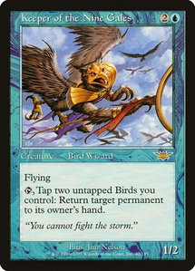 Keeper of the Nine Gales - Legions (LGN) #42 - Rare Magic: The Gathering Trading Card