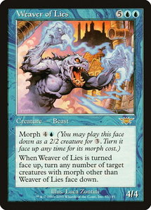 Weaver of Lies - Legions (LGN) #57 - Rare Magic: The Gathering Trading Card
