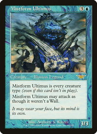 Mistform Ultimus - Legions (LGN) #47 - Rare Magic: The Gathering Trading Card