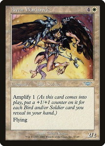 Aven Warhawk - Legions (LGN) #4 - Uncommon Magic: The Gathering Trading Card