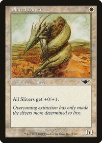 Plated Sliver - Legions (LGN) #19 - Common Magic: The Gathering Trading Card