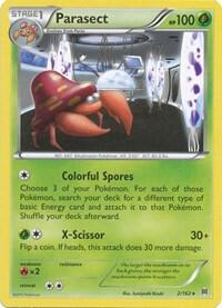 Parasect - XY - BREAKthrough Pokémon trading card