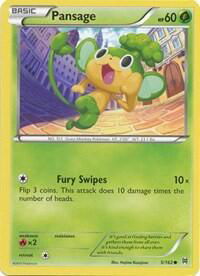 Pansage - XY - BREAKthrough (BKT) #5/162 - Common Pokémon Trading Card