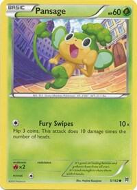 Pansage - XY - BREAKthrough Pokémon trading card