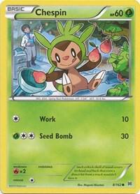 Chespin (8) - XY - BREAKthrough Pokémon trading card