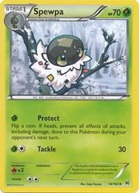 Spewpa - XY - BREAKthrough (BKT) #14/162 - Uncommon Pokémon Trading Card
