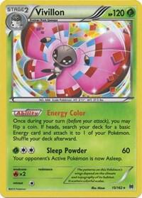 Vivillon - XY - BREAKthrough Pokémon trading card