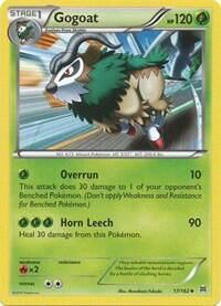 Gogoat - XY - BREAKthrough (BKT) #17/162 - Uncommon Pokémon Trading Card