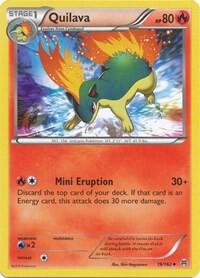 Quilava - XY - BREAKthrough Pokémon trading card