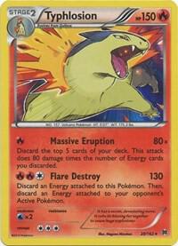 Typhlosion - XY - BREAKthrough Pokémon trading card