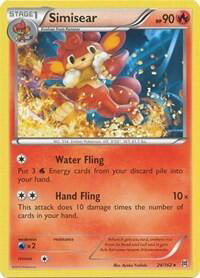 Simisear - XY - BREAKthrough (BKT) #24/162 - Rare Pokémon Trading Card