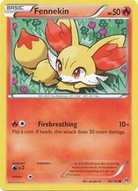 Fennekin - XY - BREAKthrough (BKT) #25/162 - Common Pokémon Trading Card