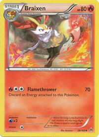 Braixen - XY - BREAKthrough (BKT) #26/162 - Uncommon Pokémon Trading Card