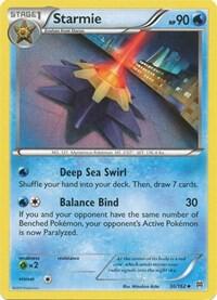 Starmie - XY - BREAKthrough Pokémon trading card