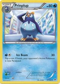 Prinplup - XY - BREAKthrough Pokémon trading card