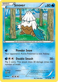 Snover - XY - BREAKthrough (BKT) #39/162 - Common Pokémon Trading Card