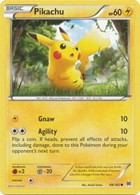Pikachu - XY - BREAKthrough Pokémon trading card