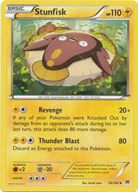Stunfisk - XY - BREAKthrough (BKT) #56/162 - Uncommon Pokémon Trading Card