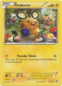 Dedenne - XY - BREAKthrough (BKT) #57/162 - Uncommon Pokémon Trading Card