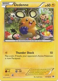 Dedenne - XY - BREAKthrough Pokémon trading card