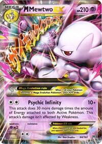M Mewtwo EX (64) - XY - BREAKthrough (BKT) #64/162 - Ultra Rare Pokémon Trading Card