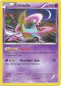 Cresselia - XY - BREAKthrough Pokémon trading card