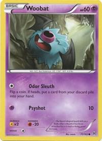 Woobat - XY - BREAKthrough Pokémon trading card
