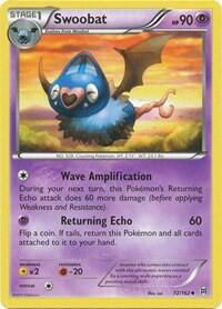 Swoobat - XY - BREAKthrough (BKT) #72/162 - Uncommon Pokémon Trading Card