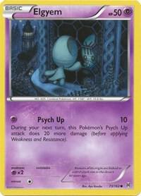 Elgyem - XY - BREAKthrough Pokémon trading card