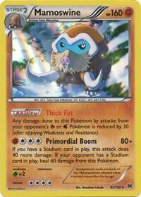 Mamoswine - XY - BREAKthrough Pokémon trading card