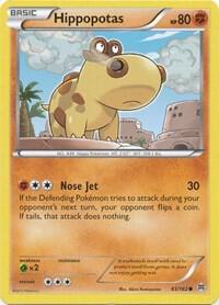Hippopotas - XY - BREAKthrough Pokémon trading card