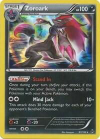 Zoroark - XY - BREAKthrough (BKT) #91/162 - Holo Rare Pokémon Trading Card