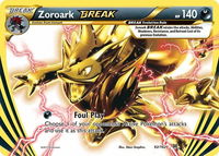 Zoroark BREAK - XY - BREAKthrough (BKT) #92/162 - Rare BREAK Pokémon Trading Card