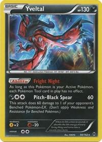 Yveltal - XY - BREAKthrough Pokémon trading card