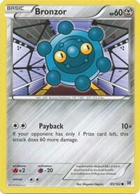 Bronzor - XY - BREAKthrough (BKT) #95/162 - Common Pokémon Trading Card