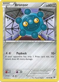 Bronzor - XY - BREAKthrough Pokémon trading card