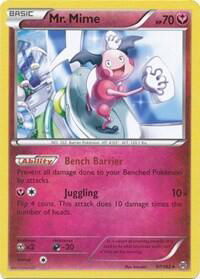 Mr. Mime - XY - BREAKthrough (BKT) #97/162 - Rare Pokémon Trading Card
