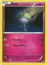 Ralts (100) - XY - BREAKthrough Pokémon trading card
