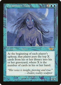 Dreamborn Muse - Legions (LGN) #36 - Rare Magic: The Gathering Trading Card