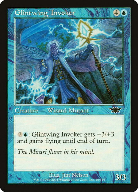 Glintwing Invoker - Legions Magic: The Gathering trading card