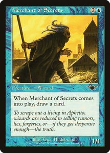 Merchant of Secrets - Legions (LGN) #44 - Common Magic: The Gathering Trading Card